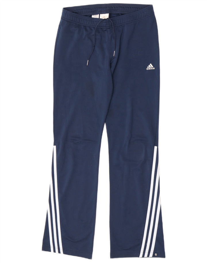 Adidas Træningsdragtsbukser til kvinder UK 12 Medium Blue Polyester
