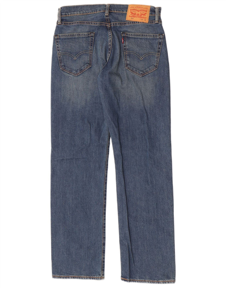 Levi's Herre 751 Straight Jeans W30 L30 Blå Bomuld