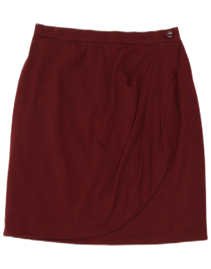 Luisa Spagnoli Wrap-nederdel til kvinder IT 42 Medium W26 Burgundy