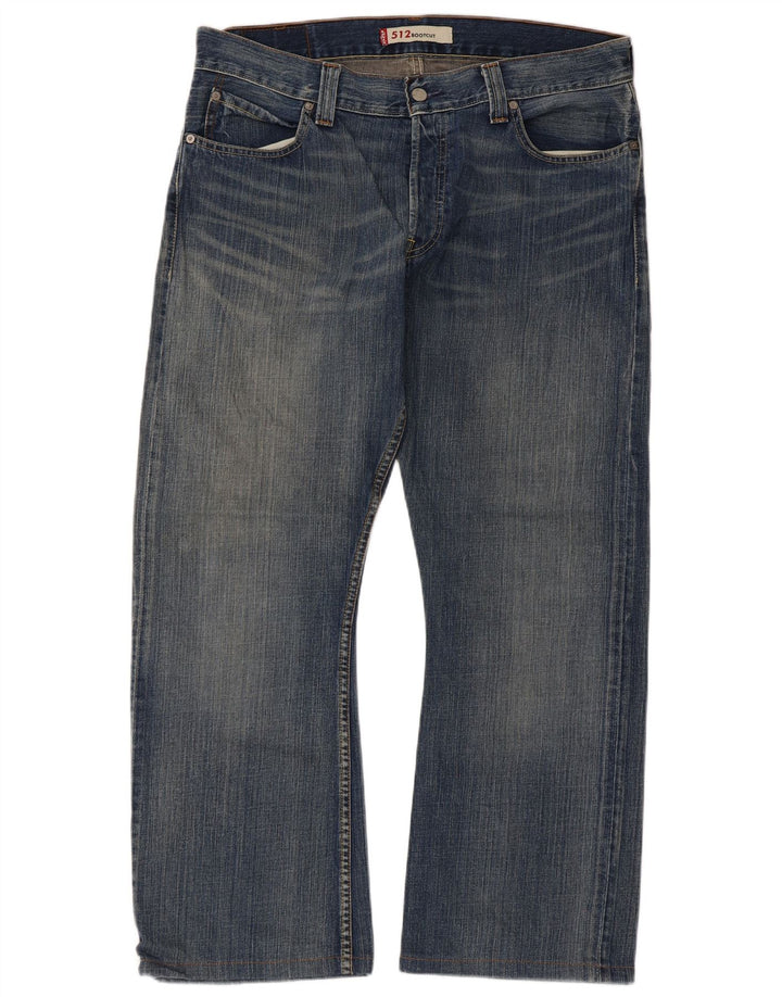 Levi's Herre 512 Bootcut Jeans W38 L29 Blå