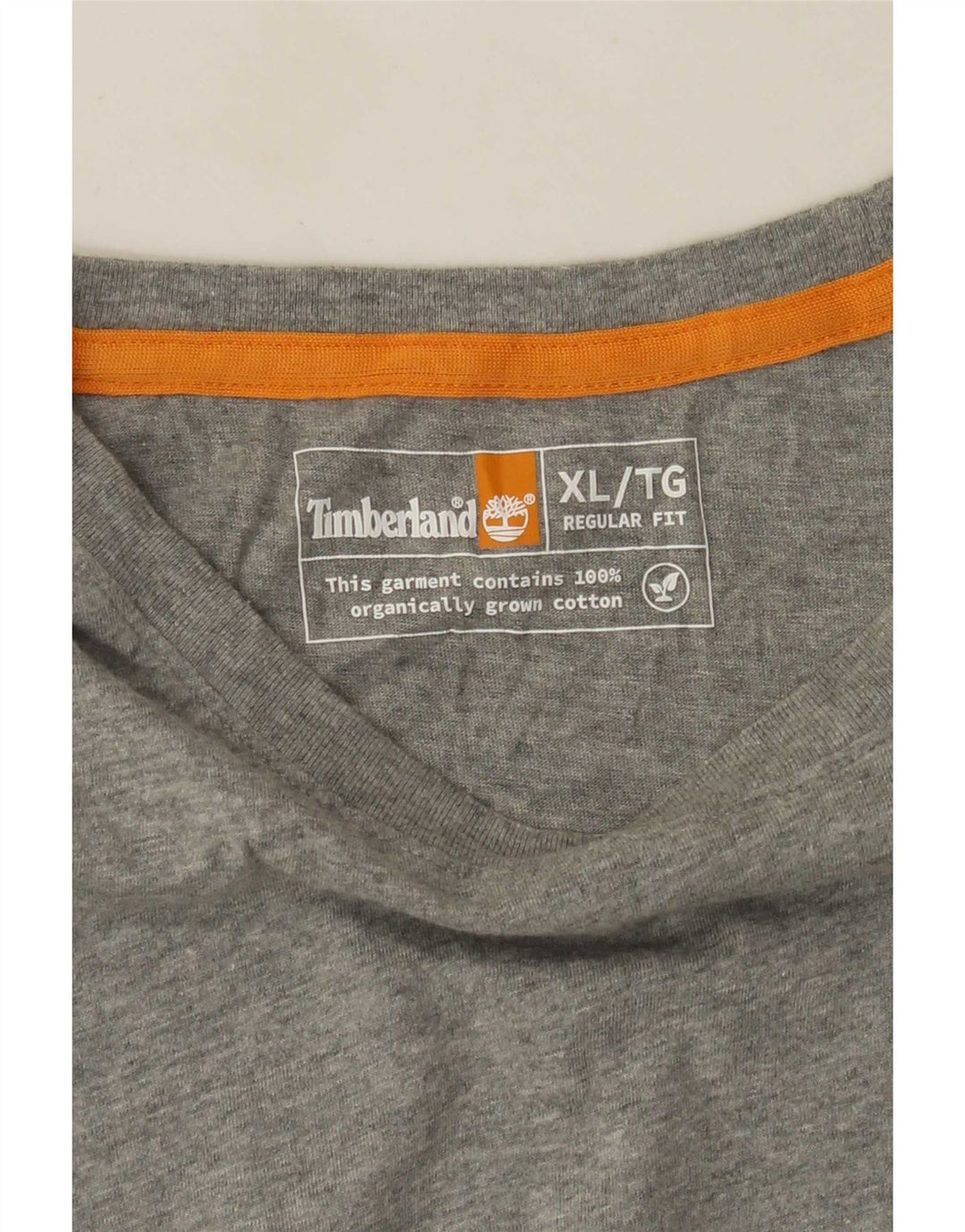 Timberland Herre Regular Fit Grafisk T-Shirt Top XL Grå