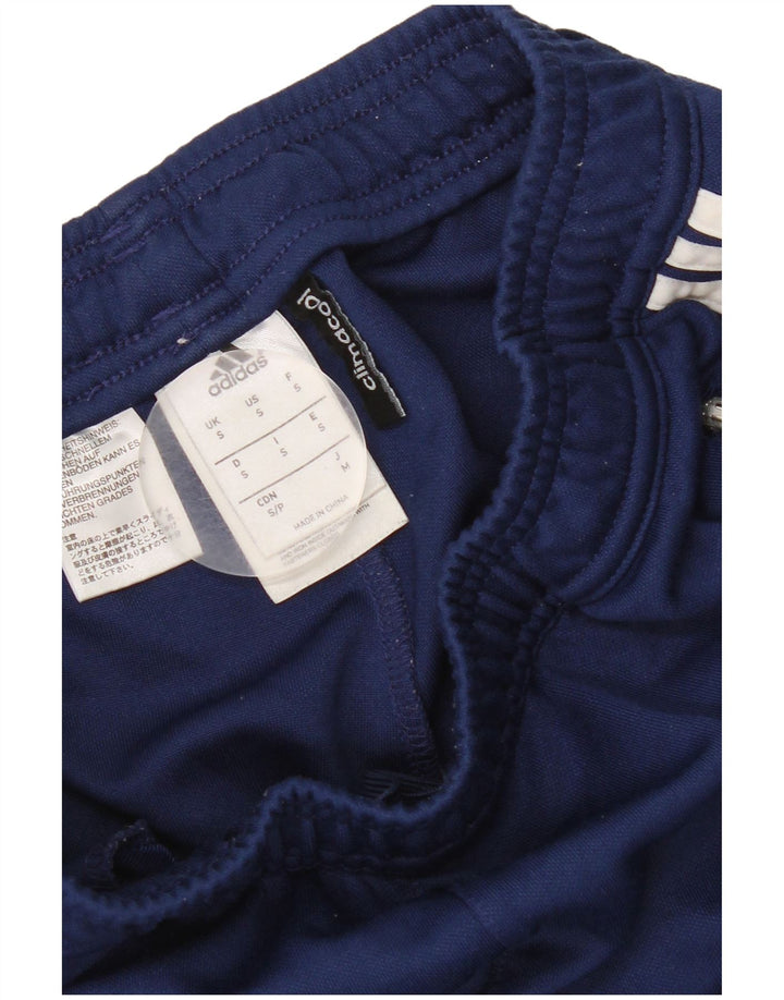 ADIDAS Herre Climacool træningsdragt Bukser Small Navy Blue Colourblock