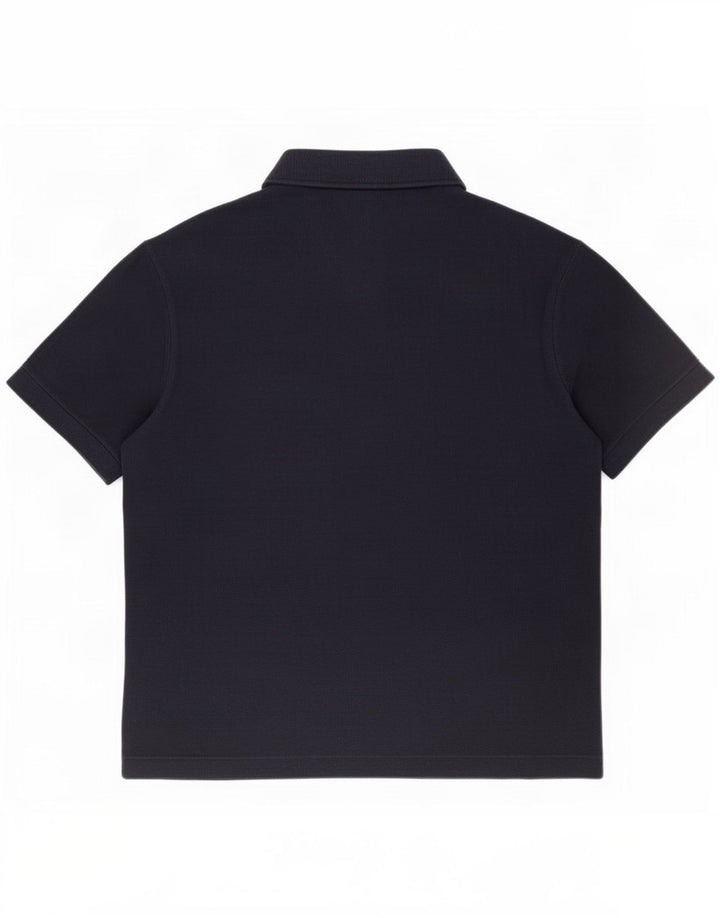 Massimo Dutti herre polo shirt XL marineblå bomuld
