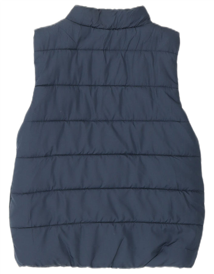 Puma Boys Polstret Gilet 7-8 år Navy Blue Colourblock Polyester