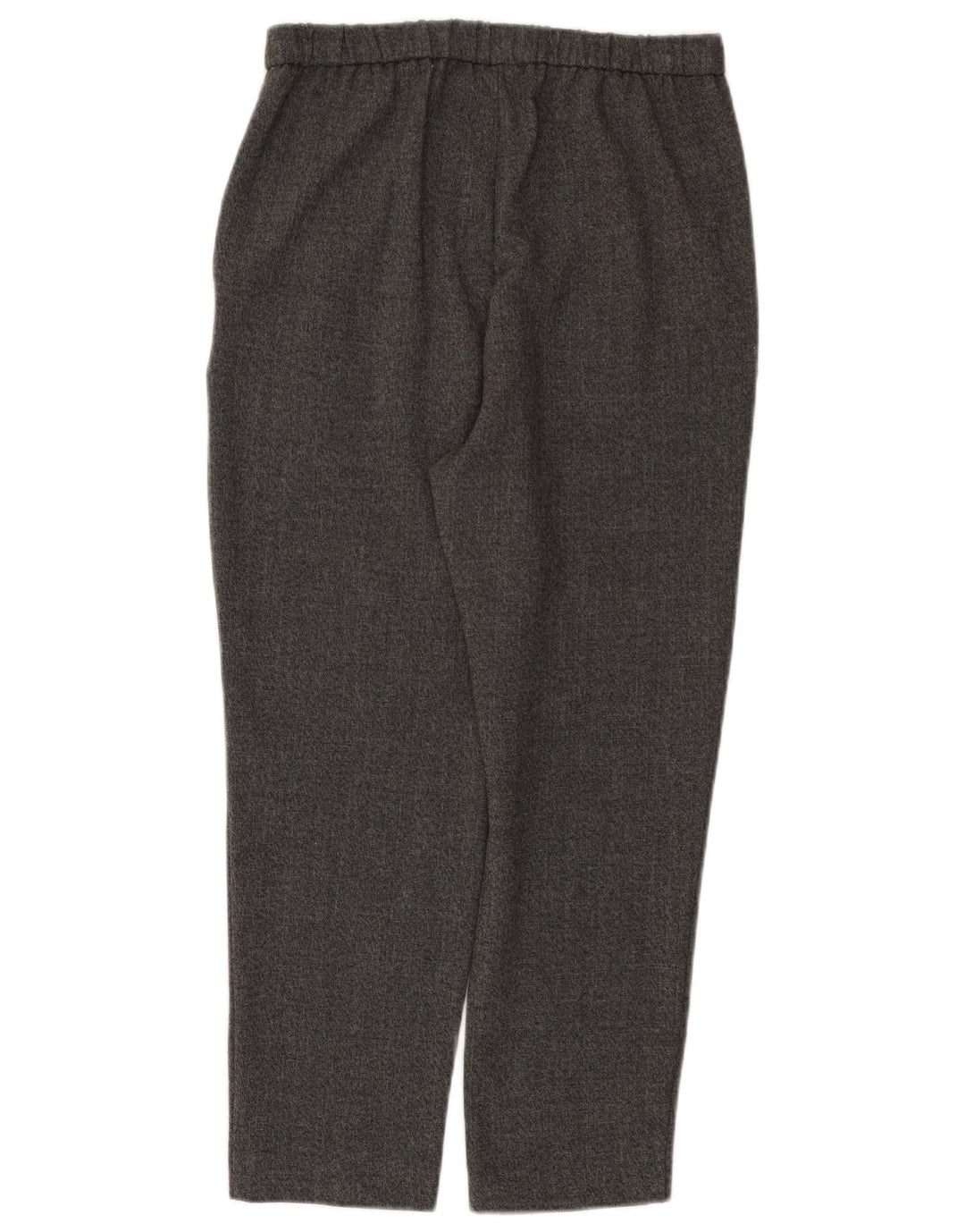 Zara Womens Tapered Cropped Trousers Small W26 L24 Grå Polyester