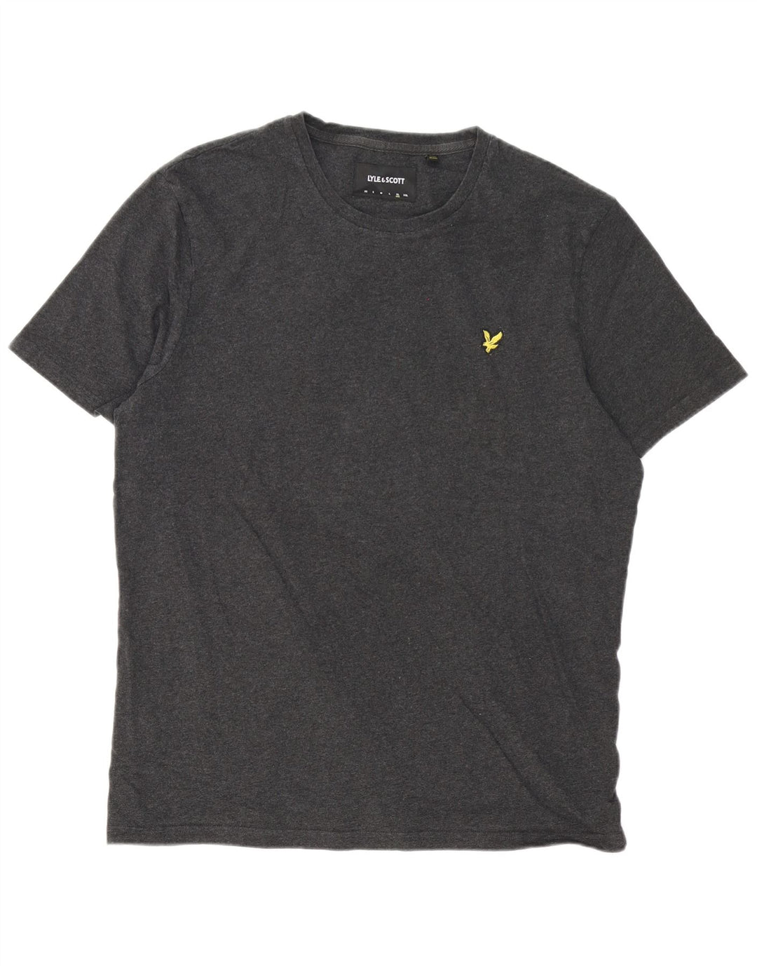 Lyle & Scott Herre T-Shirt Top XL Grå Bomuld