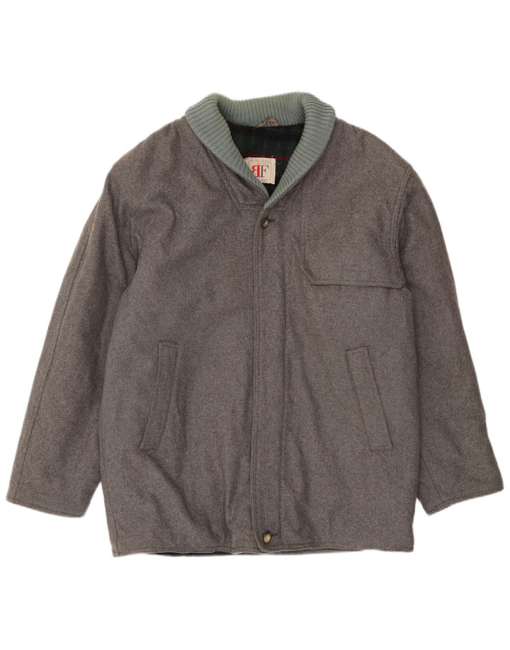 Belfe & Belfe Herre Windbreaker Coat UK 36 Small Grey