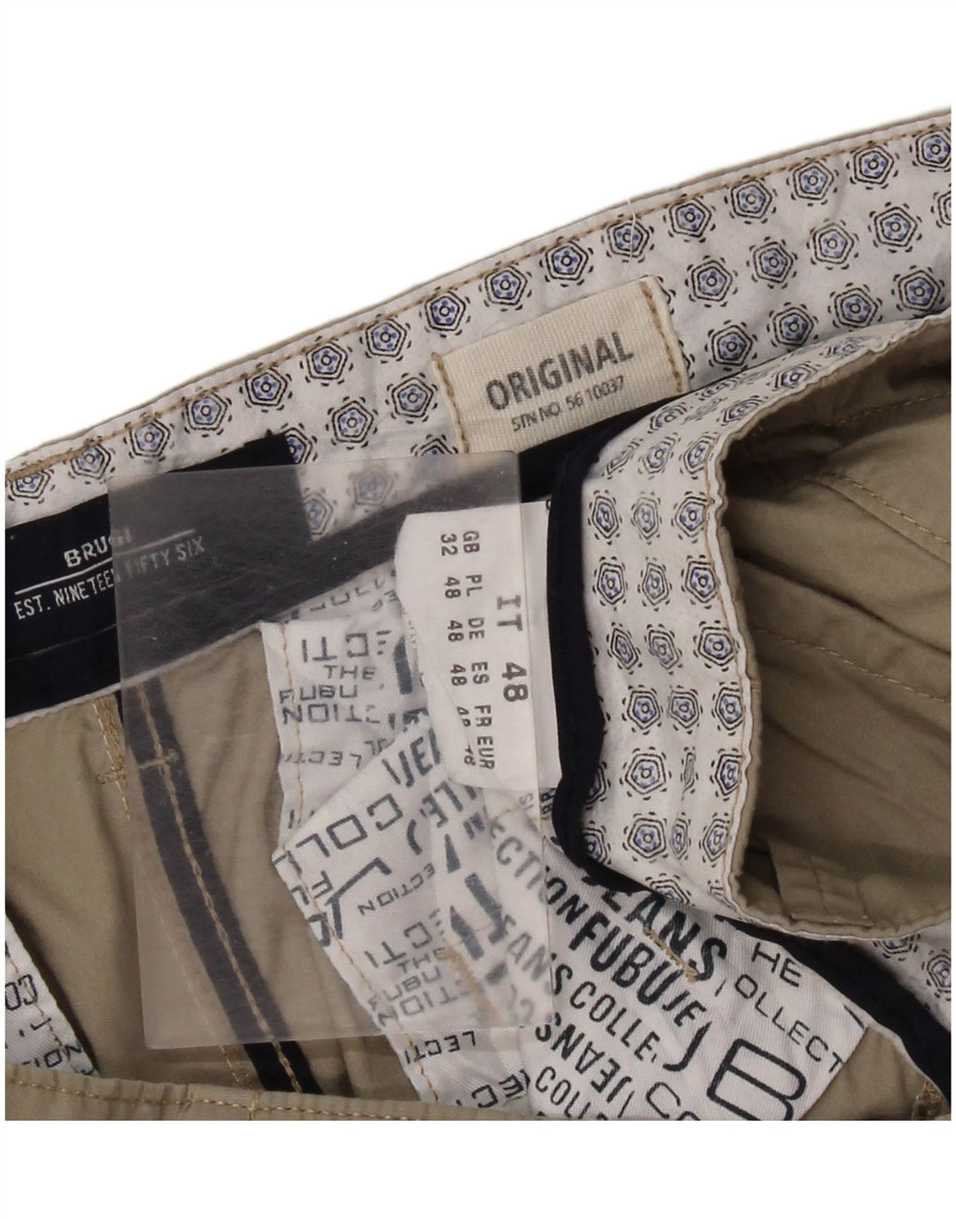 Brugi Herre Cargo Shorts W32 Medium Beige