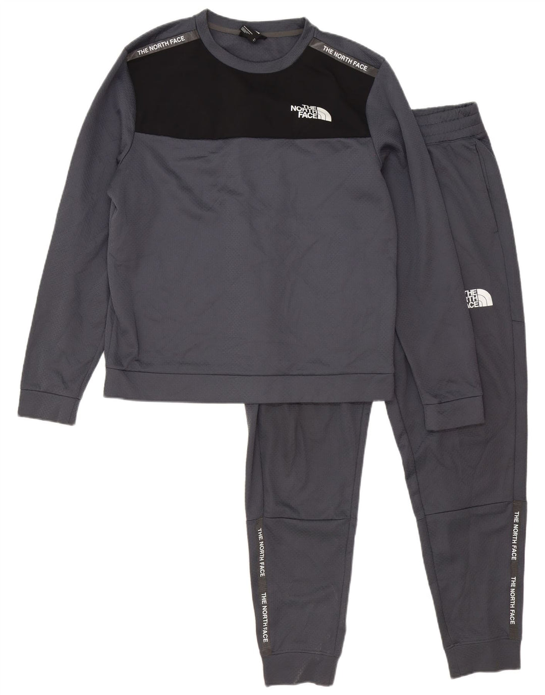 The North Face Herre grafisk hel træningsdragt Medium Grey Colourblock