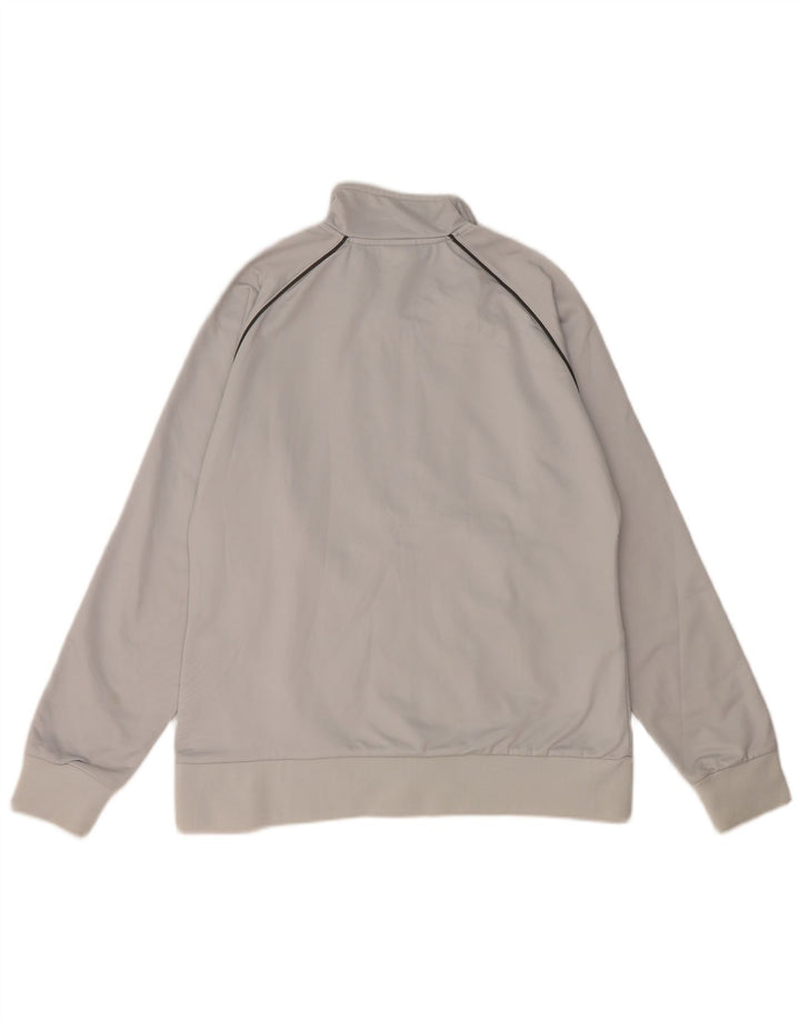 Asics træningsdragt topjakke til kvinder UK 18 XL Grå polyester