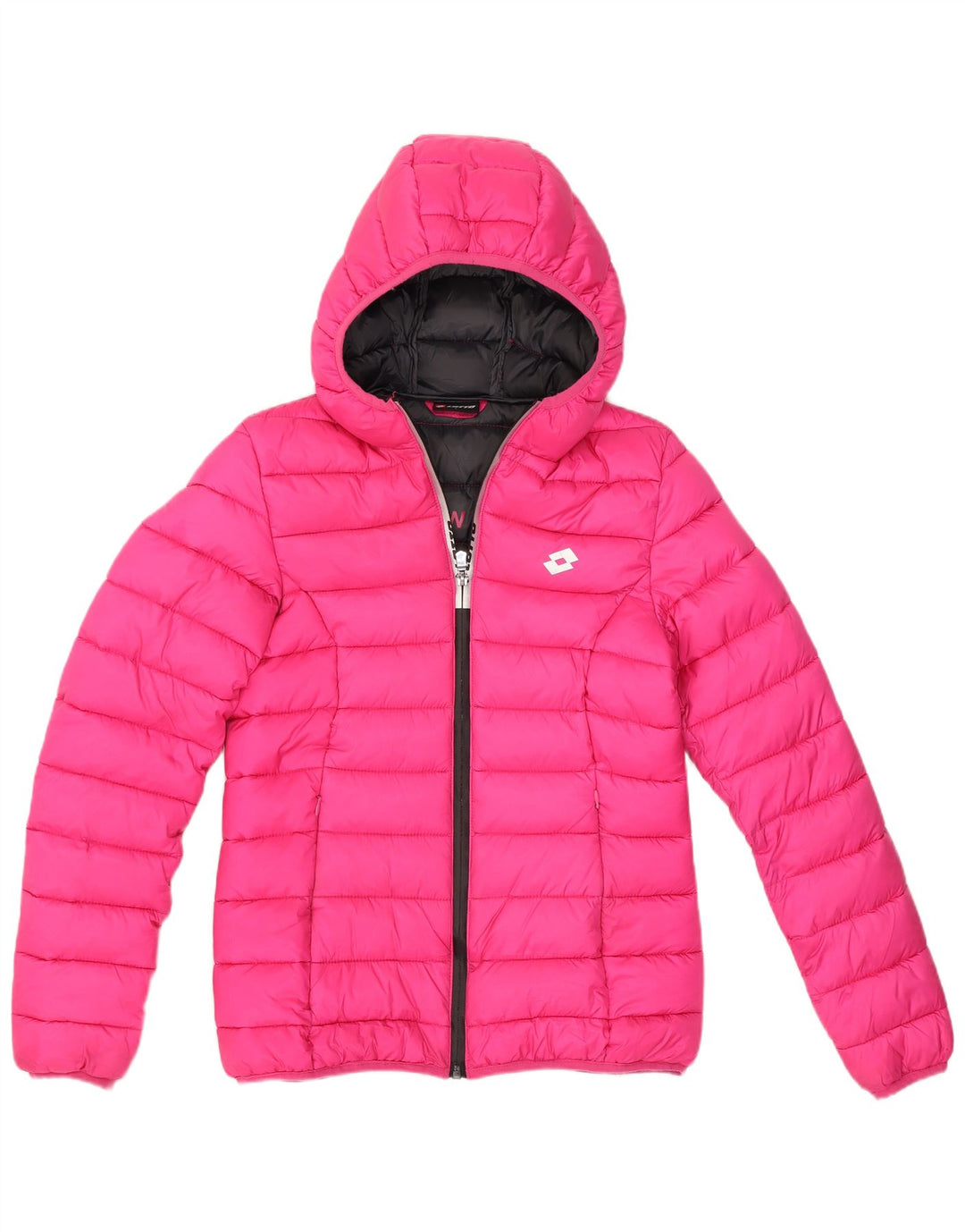 Lotto Dame Hætte Polstret Jakke UK 10 Lille Pink Polyester
