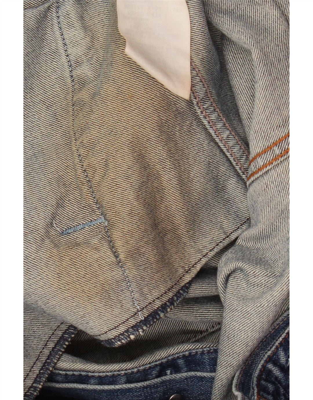 Levi's Herre 70550 Denimjakke UK 40 Stor Blå Bomuld