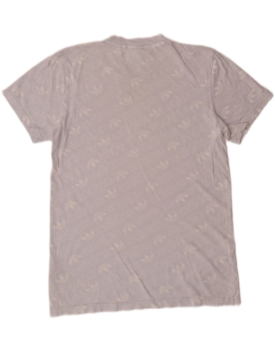 ADIDAS Mens Graphic T-Shirt Top Medium Blue Spotted Cotton Vintage Adidas and Second-Hand Adidas from Messina Hembry 