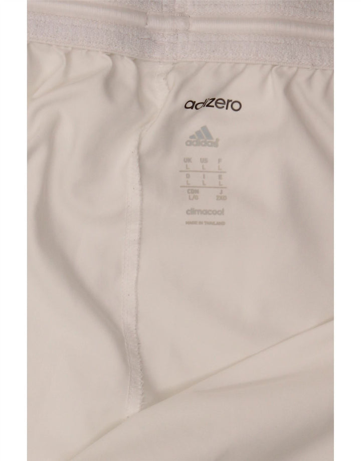 ADIDAS Adizero Sportsshorts til mænd Stor hvid farveblok