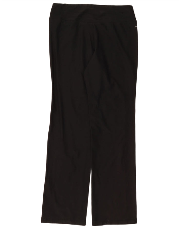Nike Dame Dri Fit træningsdragt Bukser UK 14 Medium Sort
