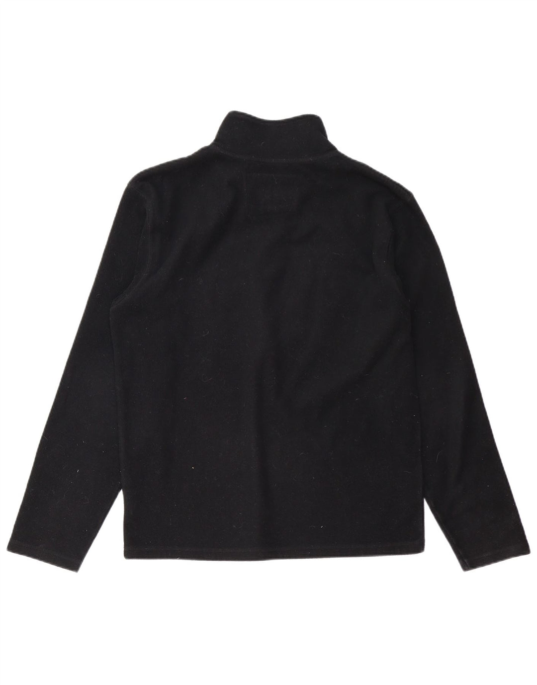 BILLABONG Herre grafisk lynlås hals Fleece Jumper Lille sort polyester