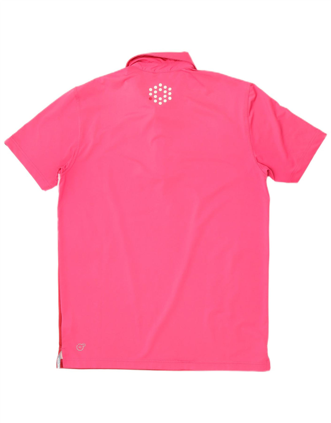 Puma mænds abstrakt mønster poloshirt Medium Pink Polyester
