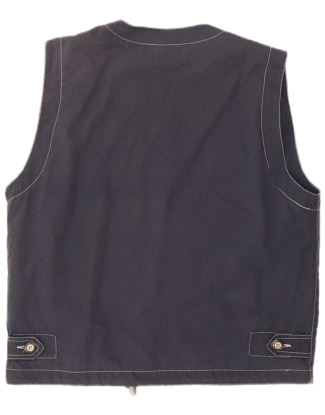 Brugi Herre Utility Gilet UK 40 Large Navy Blue Polyester