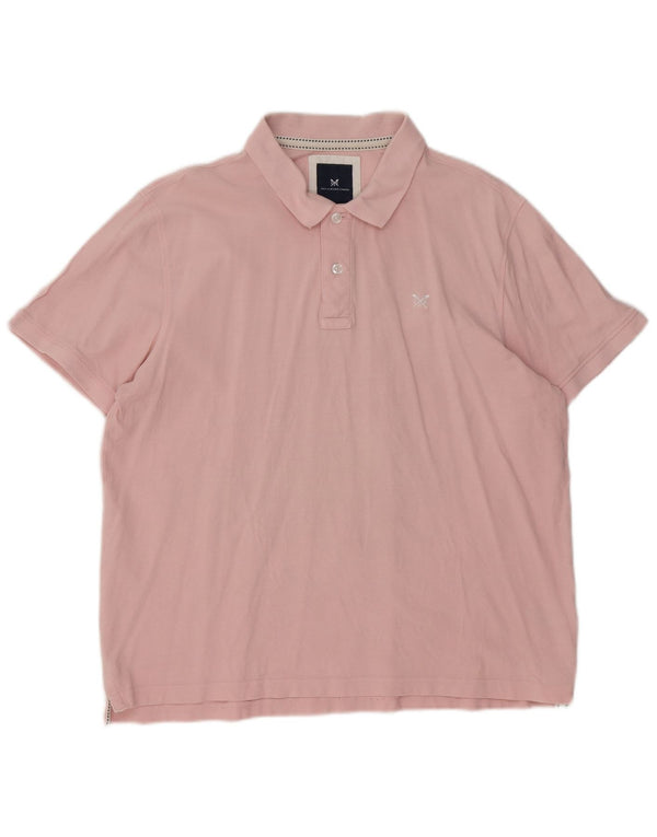 Crew Clothing Herre poloshirt XL Pink Bomuld