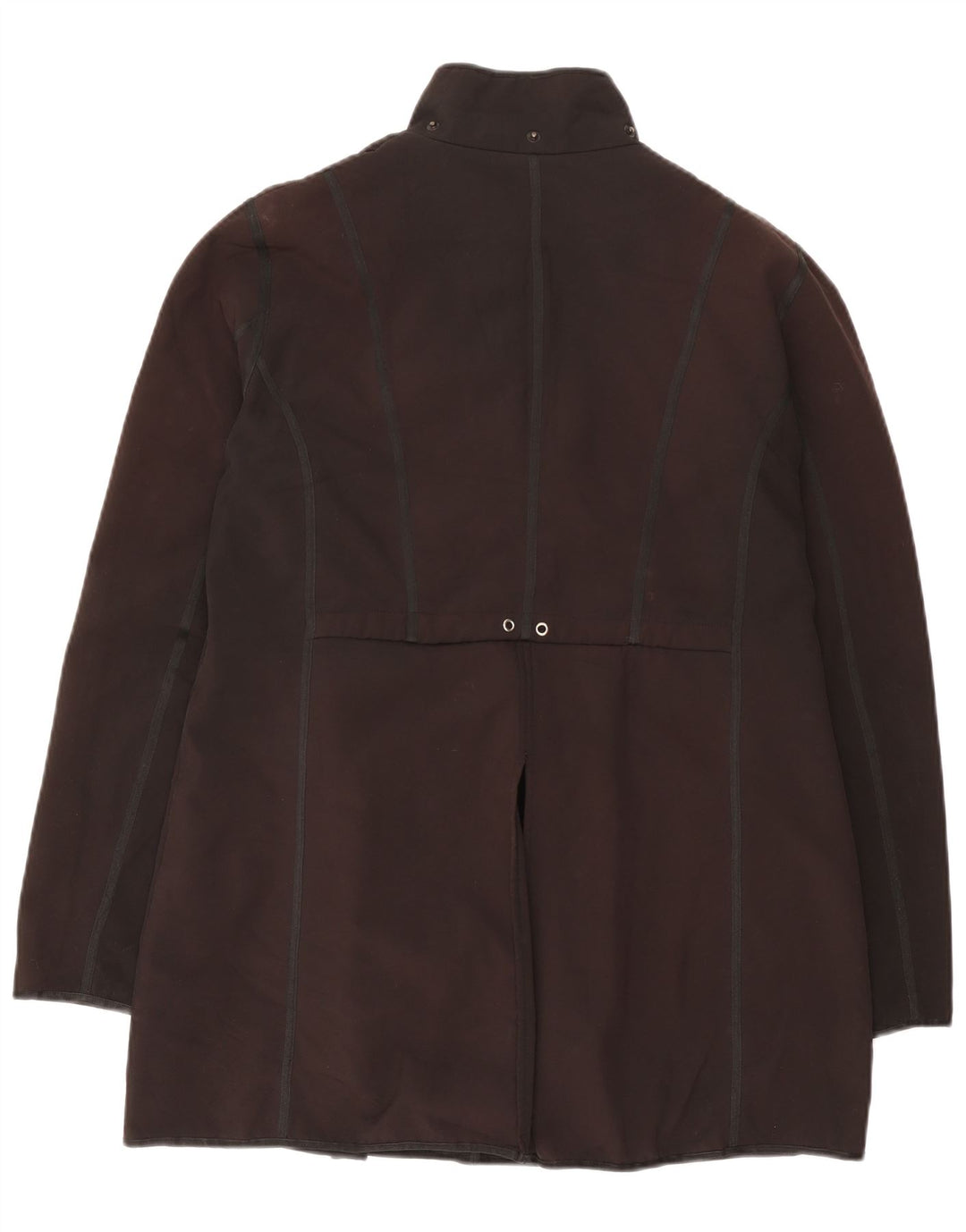 Dkny Womens Utility Jacket UK 16 Large Grå Polyester
