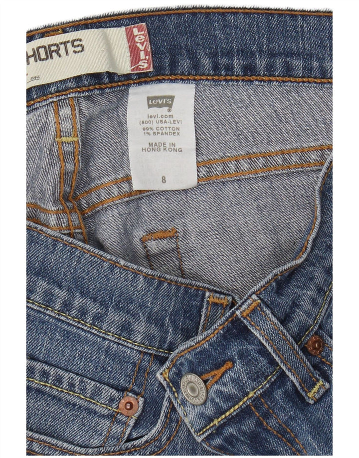 Levi's Womens 515 denimshorts US 8 Medium W30 Blue Cotton