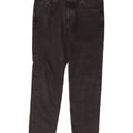 Cos Dame Mid Rise Regular Tapered Jeans W29 L30 Sort Bomuld
