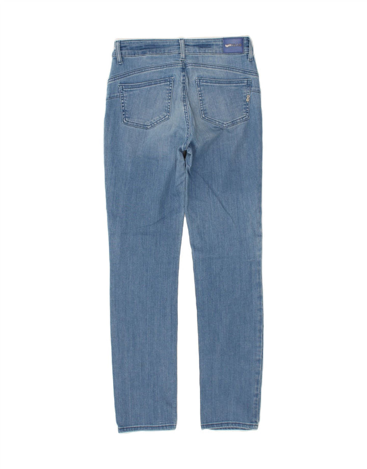 GAS Womens Slim Jeans W26 L30 Blue Cotton | Vintage Gas | Thrift | Second-Hand Gas | Used Clothing | Messina Hembry 