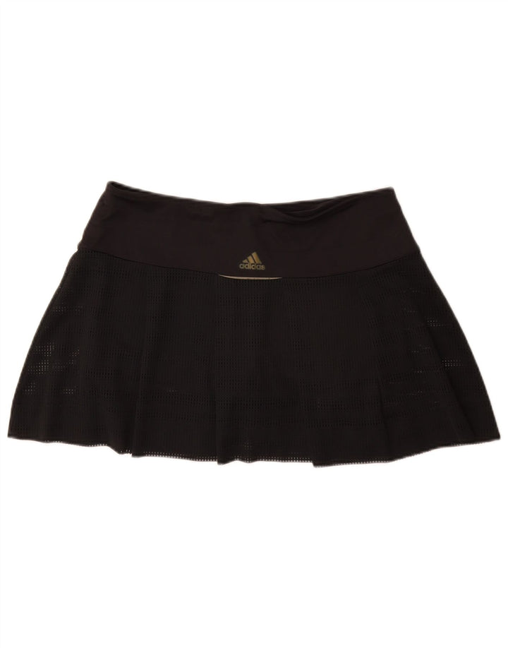 Adidas Dame Tennis Nederdel UK 14 Medium Sort Polyester