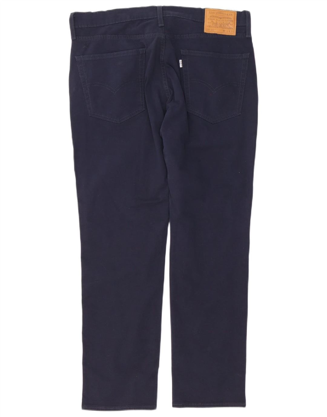 Levi's Herre 511 Slim Jeans W36 L30 Marineblå Bomuld