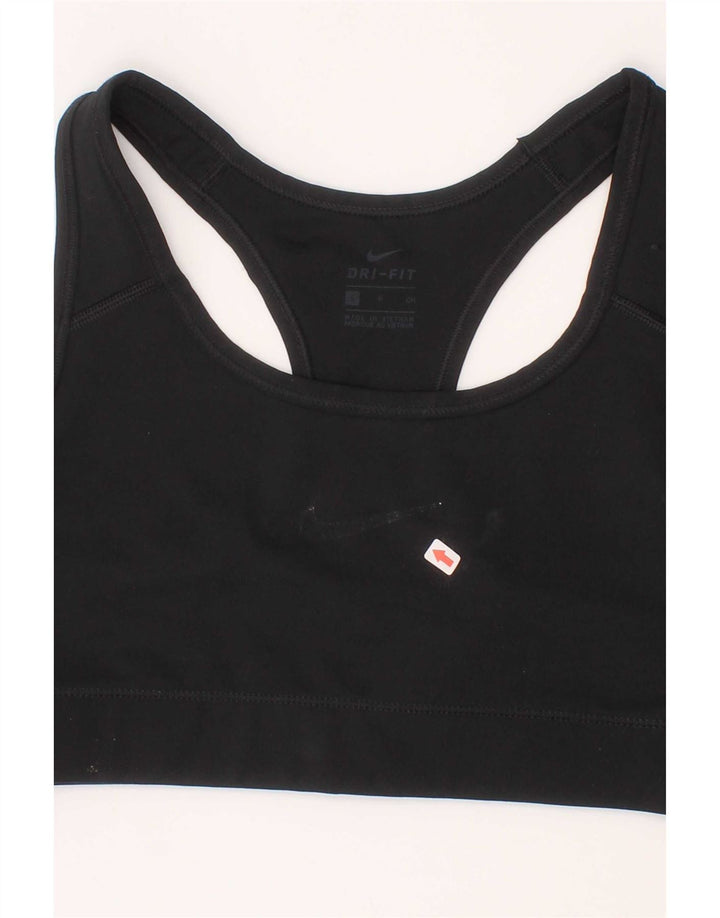 Nike Dame Dri Fit Sport BH Top Lille Sort Polyester Sports