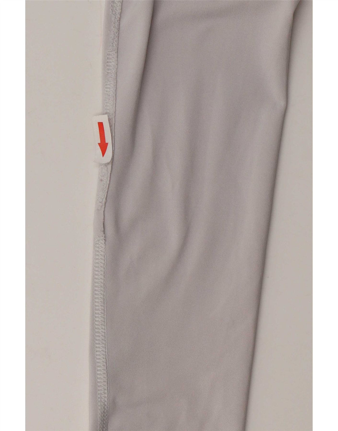 Adidas Dame Compression Top Langærmet UK 14 Medium Grey Flecked
