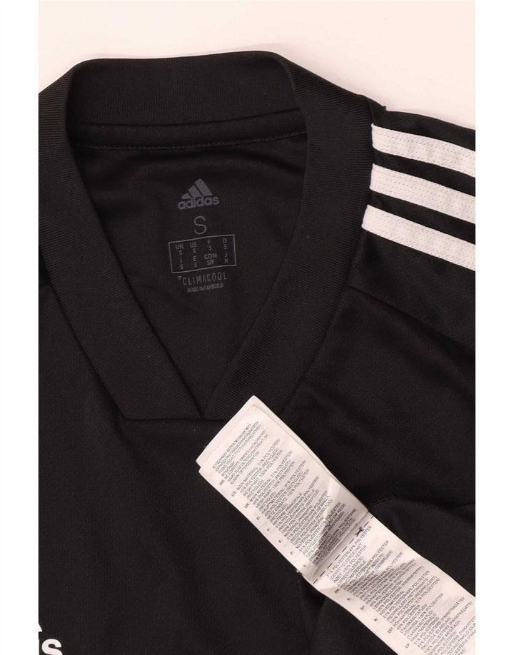 Adidas Herre Climacool T-Shirt Top Lille Sort Polyester