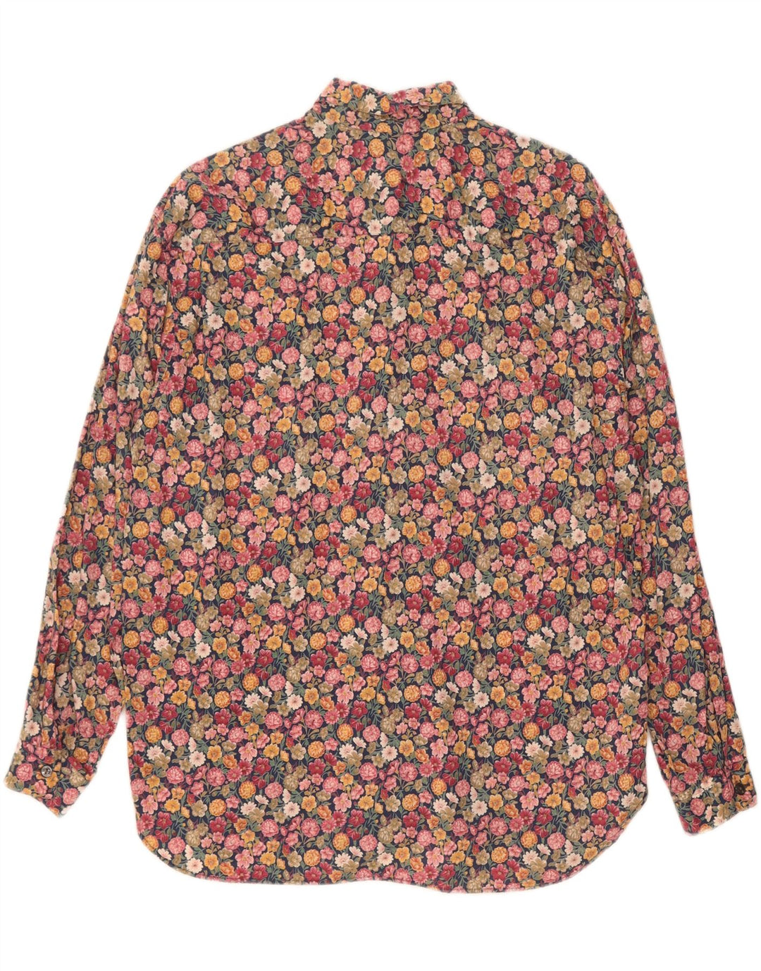 Vintage Dame Shirt Bluse IT 44 Medium Multicolored Floral