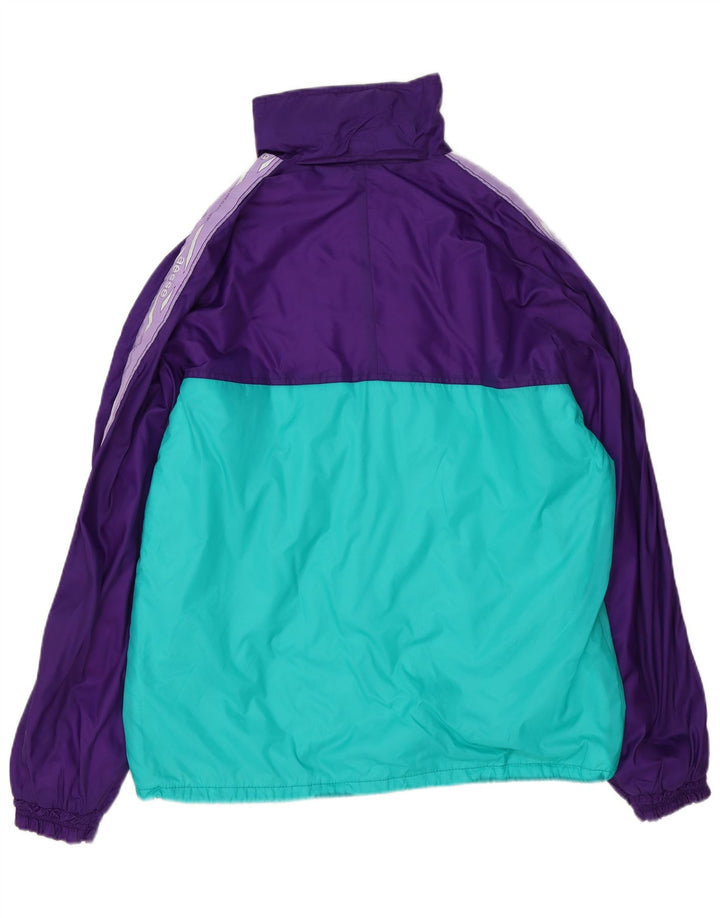 Aesse Herre Grafisk Loose Fit træningsdragt Topjakke Medium Lilla Colourblock