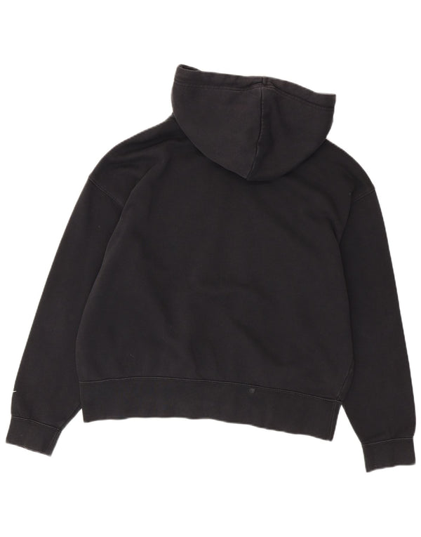 NIKE Grafisk hættetrøje til mænd mellem sort bomuld