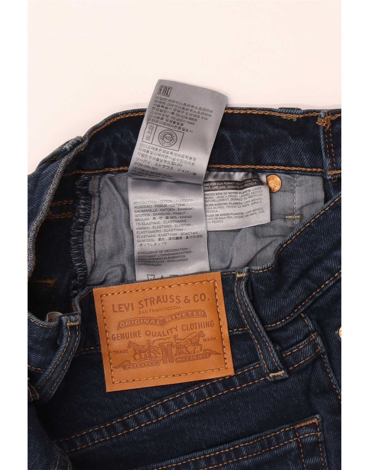 Levi's denimshorts til kvinder W25 XS Marineblå bomuld