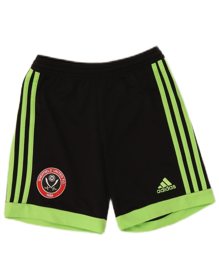 Adidas Boys Climacool Sports Shorts 9-10 år Sort Colourblock Polyester
