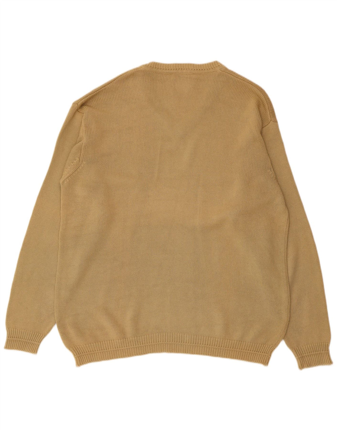 Avirex Herre V-hals sweater Stor Beige Bomuld