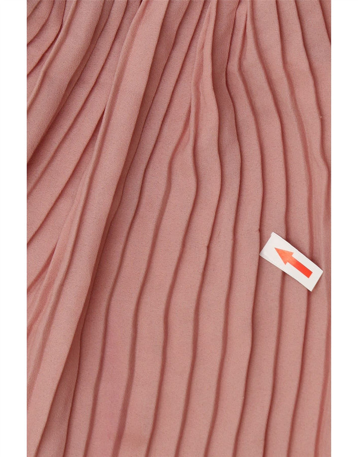 Zara Womens Cullotes Shorts Medium W28 Pink Polyester
