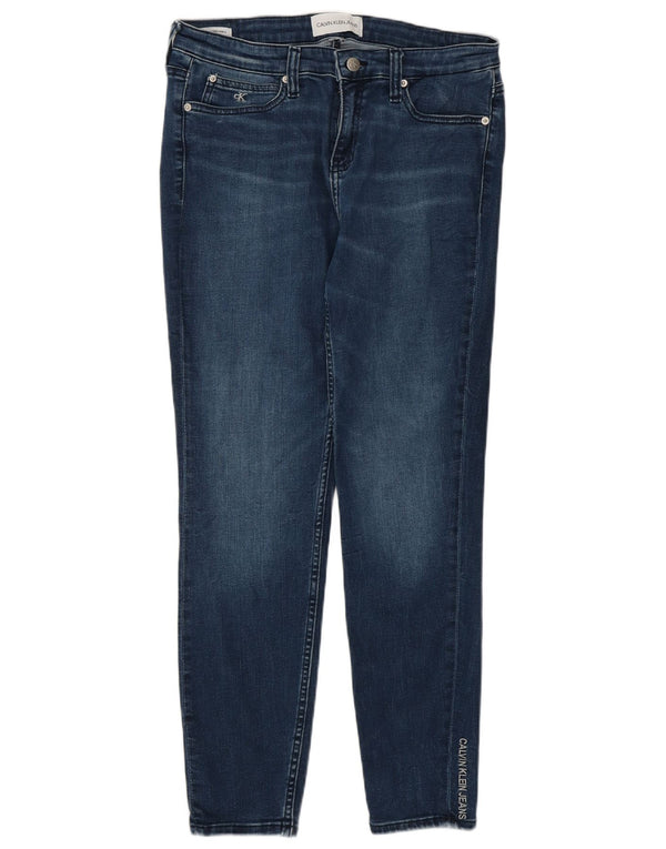 Calvin Klein Dame Skinny Jeans W30 L27 Marineblå