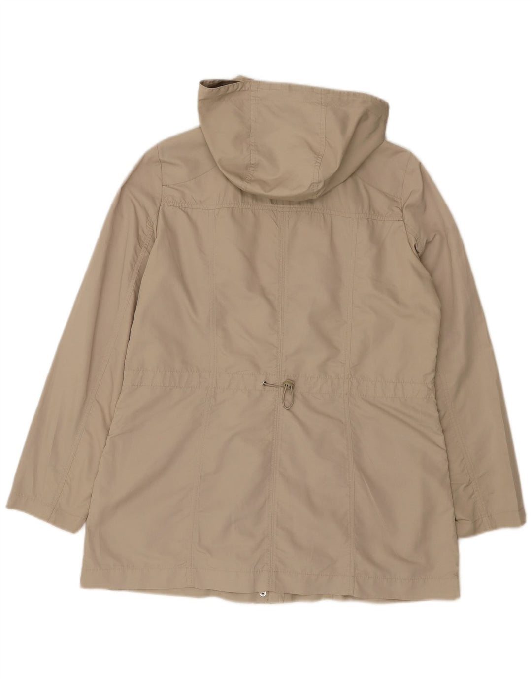 Conte of Florence hættejakke til kvinder UK 14 Stor beige polyester