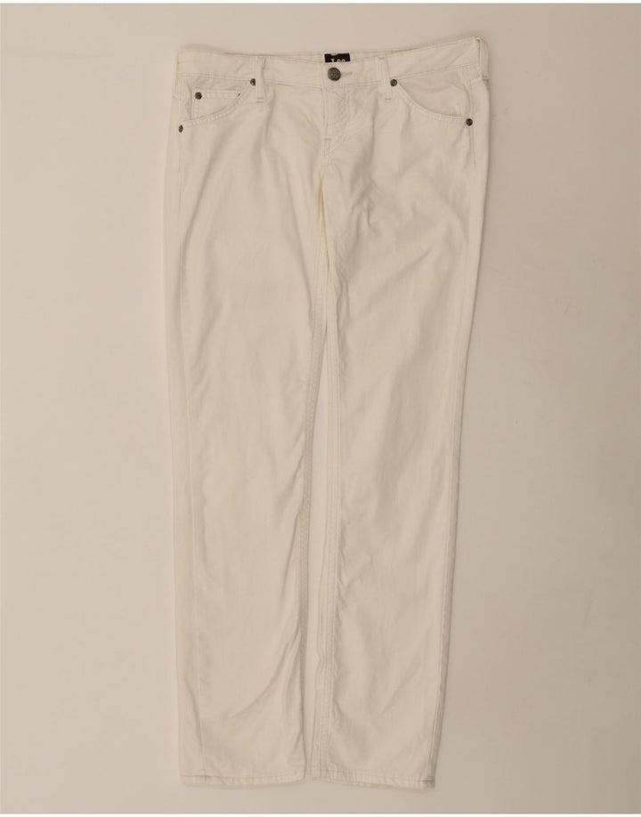 Lee Dame Lynn Skinny Jeans W30 L33 Hvid Bomuld