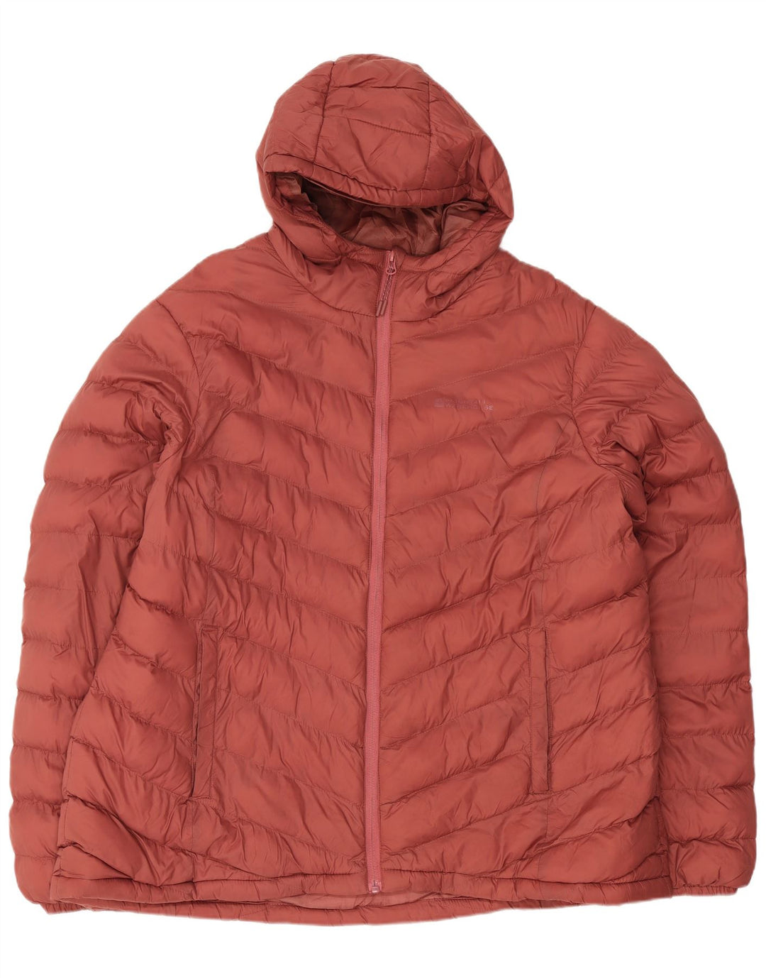 Mountain Warehouse Dame Polstret Jakke UK 18 XL Rød Polyamid