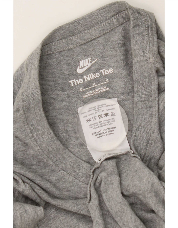 Nike T-shirt til mænd, mellemgrå bomuld
