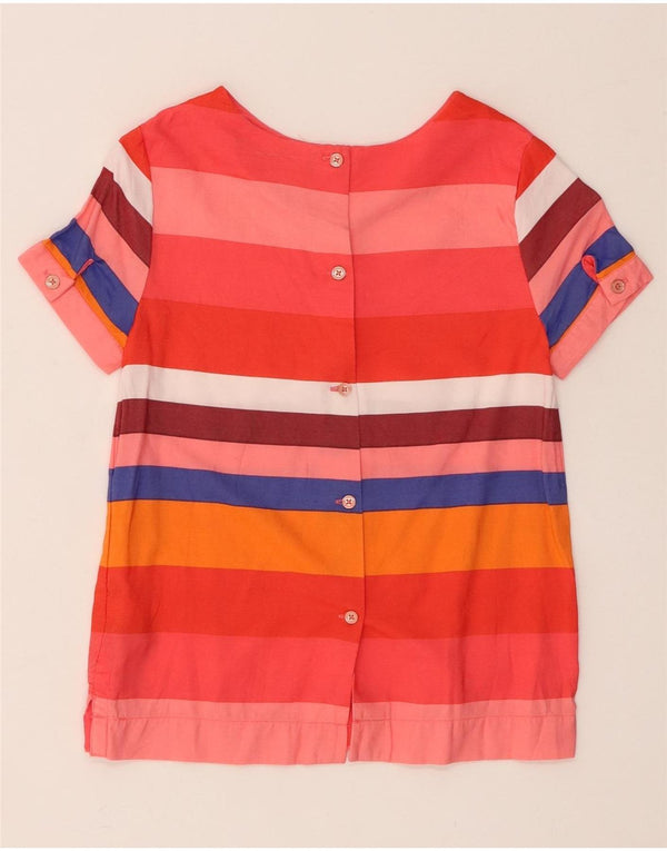 TOMMY HILFIGER Pigebluse Top 8-9 år Medium rødstribet viskose