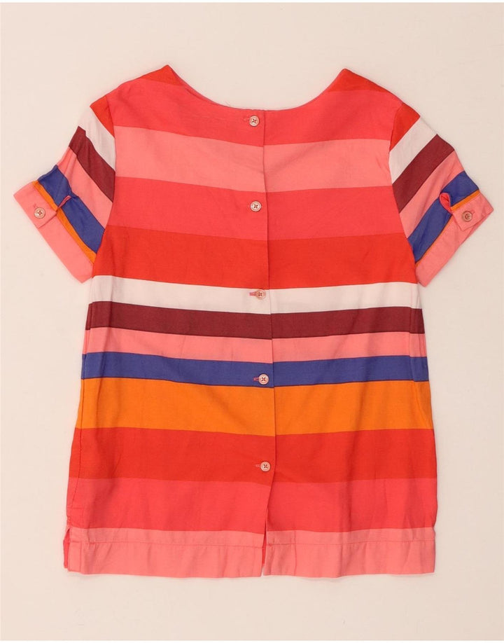 TOMMY HILFIGER Pigebluse Top 8-9 år Medium rødstribet viskose