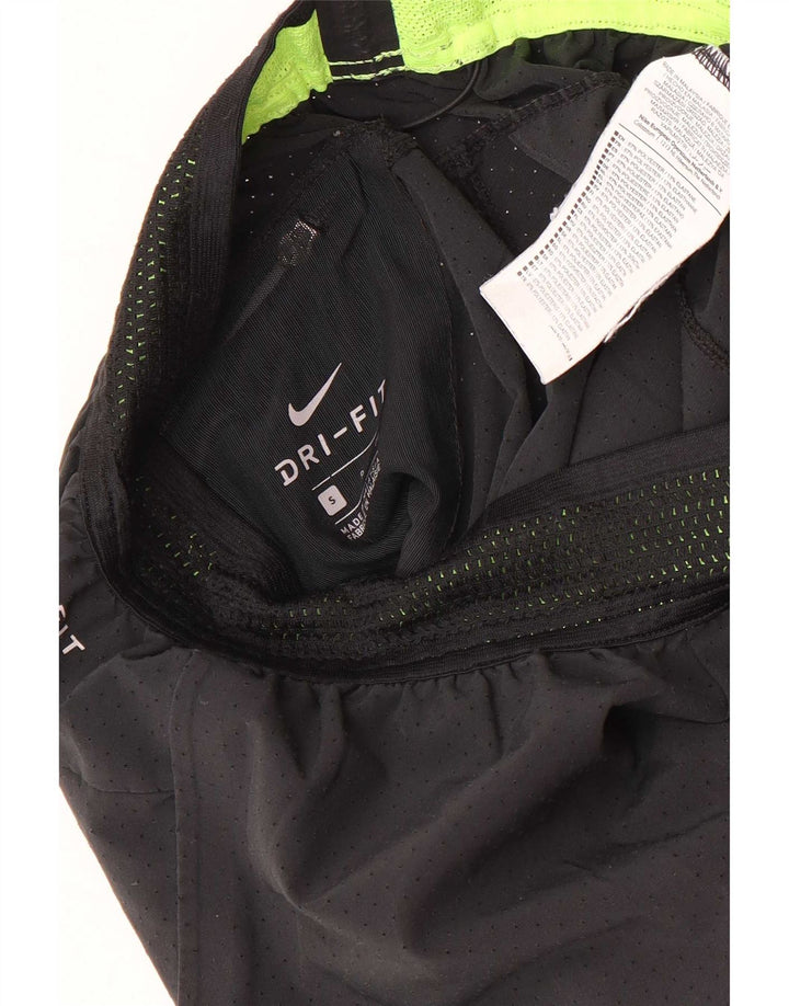 Nike Herre Dri Fit Sportshorts Små sorte polyester