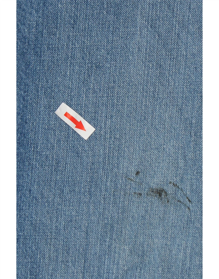 Marks & Spencer Herre Blue Harbor Straight Jeans W36 L31 Blue Cotton