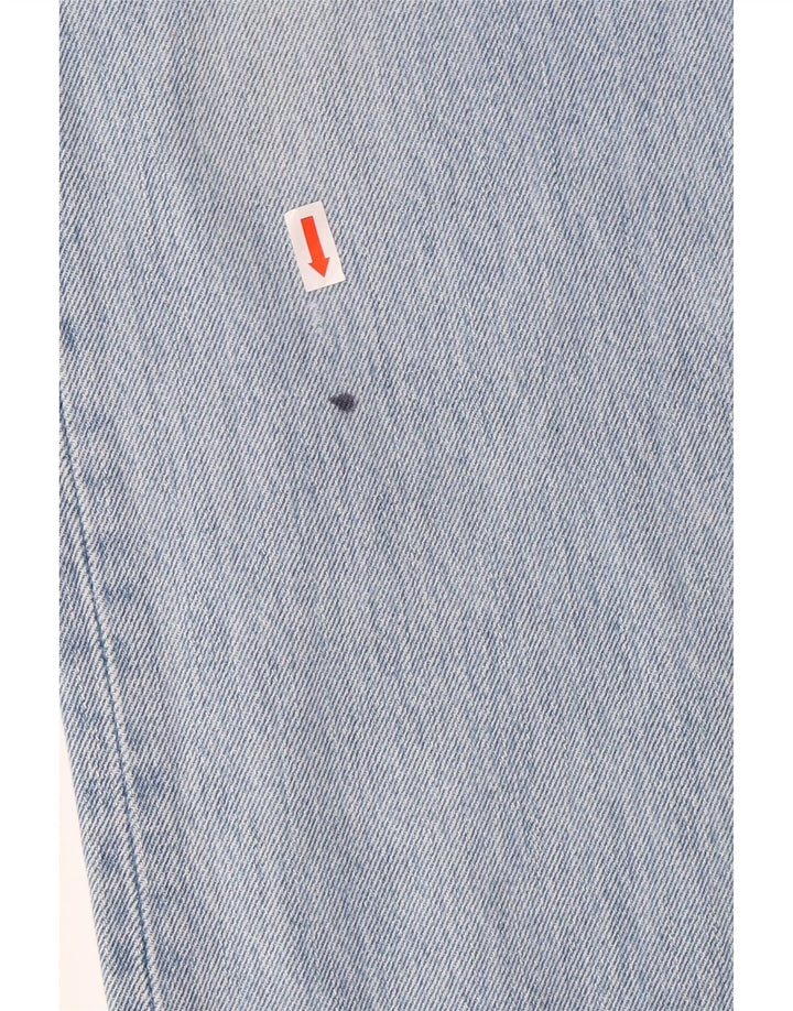 Levi's Herre 501 lige jeans W33 L32 blå bomuld