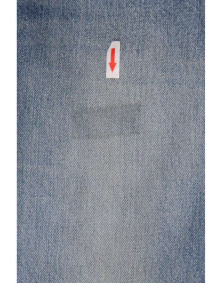 Lee Straight Jeans til mænd W33 L34 blå bomuld